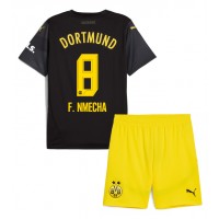 Borussia Dortmund Felix Nmecha #8 Auswärts Trikotsatz Kinder 2024-25 Kurzarm (+ Kurze Hosen)